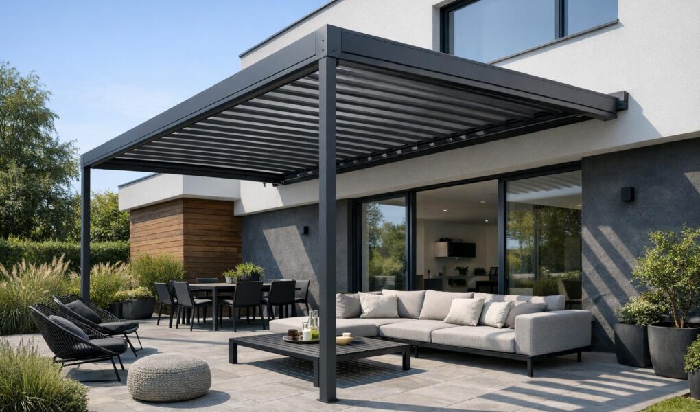Metalowe markizy nowoczesne: eleganckie rozwiązanie do domu, ogrodu i firmy