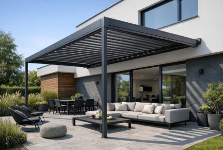 Metalowe markizy nowoczesne: eleganckie rozwiązanie do domu, ogrodu i firmy
